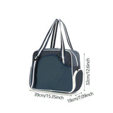 Maxbell Pickleball Racquet Handbag Portable Versatile Tennis Racket Tote for Fitness Blue