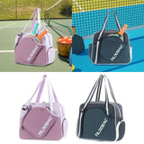 Maxbell Pickleball Racquet Bag Multipurpose Portable Racket Carrying Bag for Fitness Purple