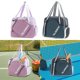 Maxbell Pickleball Racquet Bag Multipurpose Portable Racket Carrying Bag for Fitness Purple