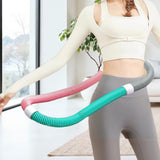 Maxbell Soft Exercise Hoop Foldable Abdomen Fitness Circle for Adults Kids Men Women