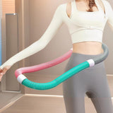 Maxbell Soft Exercise Hoop Foldable Abdomen Fitness Circle for Adults Kids Men Women