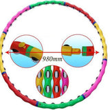 Maxbell Weighted Exercise Hoop Gymnastic Adjustable Circle for Home Gym Adults Women
