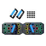 Maxbell Push up Board Strength Training Anti Slip Foldable Push up Bar for Men Women