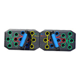 Maxbell Push up Board Strength Training Anti Slip Foldable Push up Bar for Men Women