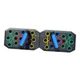 Maxbell Push up Board Strength Training Anti Slip Foldable Push up Bar for Men Women