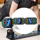 Maxbell Push up Board Strength Training Anti Slip Foldable Push up Bar for Men Women
