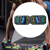 Maxbell Push up Board Strength Training Anti Slip Foldable Push up Bar for Men Women
