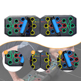 Maxbell Push up Board Strength Training Anti Slip Foldable Push up Bar for Men Women