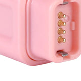 Maxbell 4 Pin to Type C Converter Supplies Repair Lightweight Men Women with Lanyard pink