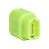 Maxbell 4 Pin to Type C Converter Supplies Repair Lightweight Men Women with Lanyard green