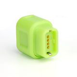 Maxbell 4 Pin to Type C Converter Supplies Repair Lightweight Men Women with Lanyard green