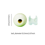 Maxbell Billiards Cue Ball with Hole Improve Hitting Level Round Pool Stick Training Small for Snooker