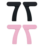 Maxbell Silicone Dumbbells 4.4lb Fitness Equipment Home Gym Non Slip Light Dumbbells Black