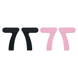 Maxbell Silicone Dumbbells 4.4lb Fitness Equipment Home Gym Non Slip Light Dumbbells Black