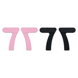 Maxbell Silicone Dumbbells 4.4lb Fitness Equipment Home Gym Non Slip Light Dumbbells Black