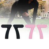 Maxbell Silicone Dumbbells 4.4lb Fitness Equipment Home Gym Non Slip Light Dumbbells Black