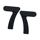 Maxbell Silicone Dumbbells 4.4lb Fitness Equipment Home Gym Non Slip Light Dumbbells Black