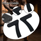 Maxbell Silicone Dumbbells 4.4lb Fitness Equipment Home Gym Non Slip Light Dumbbells Black