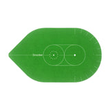 Maxbell Billiard Aiming Sticker Training Aid for Indoor 5.25cm Billiard Balls Sports