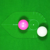 Maxbell Billiard Aiming Sticker Training Aid for Indoor 5.25cm Billiard Balls Sports