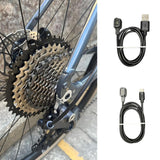 Maxbell Bike Charging Cable Alloy Stable 1 Meter Replacement for Road/Mountain Bikes USB