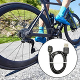 Maxbell Bike Charging Cable Alloy Stable 1 Meter Replacement for Road/Mountain Bikes USB