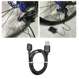 Maxbell Bike Charging Cable Alloy Stable 1 Meter Replacement for Road/Mountain Bikes USB