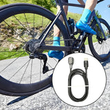 Maxbell Bike Charging Cable Alloy Stable 1 Meter Replacement for Road/Mountain Bikes type c