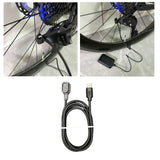 Maxbell Bike Charging Cable Alloy Stable 1 Meter Replacement for Road/Mountain Bikes type c