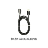 Maxbell Bike Charging Cable Alloy Stable 1 Meter Replacement for Road/Mountain Bikes type c