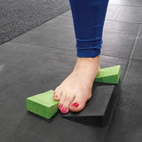 Maxbell 3 Pieces Squat Wedge Blocks Incline Boards for Yoga Home Gym Calf Stretching