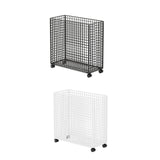 Maxbell Yoga Mat Storage Cart Accessories Rack for Resistance Bands Garage Dormitory Black