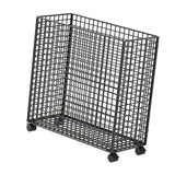 Maxbell Yoga Mat Storage Cart Accessories Rack for Resistance Bands Garage Dormitory Black