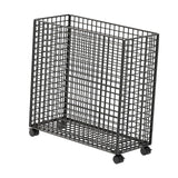 Maxbell Yoga Mat Storage Cart Accessories Rack for Resistance Bands Garage Dormitory Black