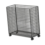 Maxbell Yoga Mat Storage Cart Accessories Rack for Resistance Bands Garage Dormitory Black