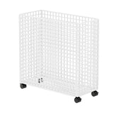 Maxbell Yoga Mat Storage Cart Accessories Rack for Resistance Bands Garage Dormitory White