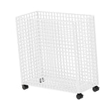 Maxbell Yoga Mat Storage Cart Accessories Rack for Resistance Bands Garage Dormitory White