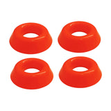 Maxbell 4x Sport Ball Stand Holders Versatile Space Saving Basketball Display Stands Orange