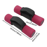 Maxbell Woman Dumbbell Comfortabale Grip Foam Cover Workout for Gym at Home Beginner