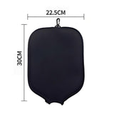 Maxbell Neoprene Pickleball Racket Cover Portable Gift Racket Cover Case for Outdoor Black