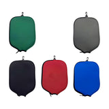 Maxbell Neoprene Pickleball Racket Cover Portable Gift Racket Cover Case for Outdoor Black