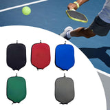 Maxbell Neoprene Pickleball Racket Cover Portable Gift Racket Cover Case for Outdoor Black