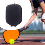 Maxbell Neoprene Pickleball Racket Cover Portable Gift Racket Cover Case for Outdoor Black