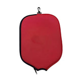 Maxbell Neoprene Pickleball Racket Cover Portable Gift Racket Cover Case for Outdoor Red