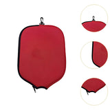 Maxbell Neoprene Pickleball Racket Cover Portable Gift Racket Cover Case for Outdoor Red
