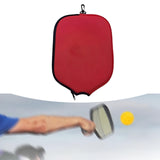 Maxbell Neoprene Pickleball Racket Cover Portable Gift Racket Cover Case for Outdoor Red