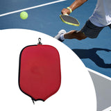 Maxbell Neoprene Pickleball Racket Cover Portable Gift Racket Cover Case for Outdoor Red