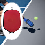 Maxbell Neoprene Pickleball Racket Cover Portable Gift Racket Cover Case for Outdoor Red