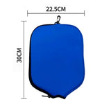 Maxbell Neoprene Pickleball Racket Cover Portable Gift Racket Cover Case for Outdoor Blue