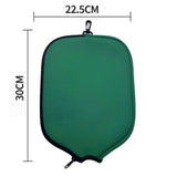 Maxbell Neoprene Pickleball Racket Cover Portable Gift Racket Cover Case for Outdoor Green
